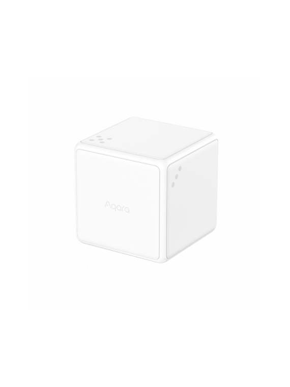 Xiaomi Aqara "Cube T1 Pro (CTP-R01)" - Contrôleur de scène Zigbee, compatible Alexa et HomeKit Xiaomi Aqara "Cube T1 Pro (CTP-R01)" - Contrôleur de scène Zigbee, compatible Alexa et HomeKit