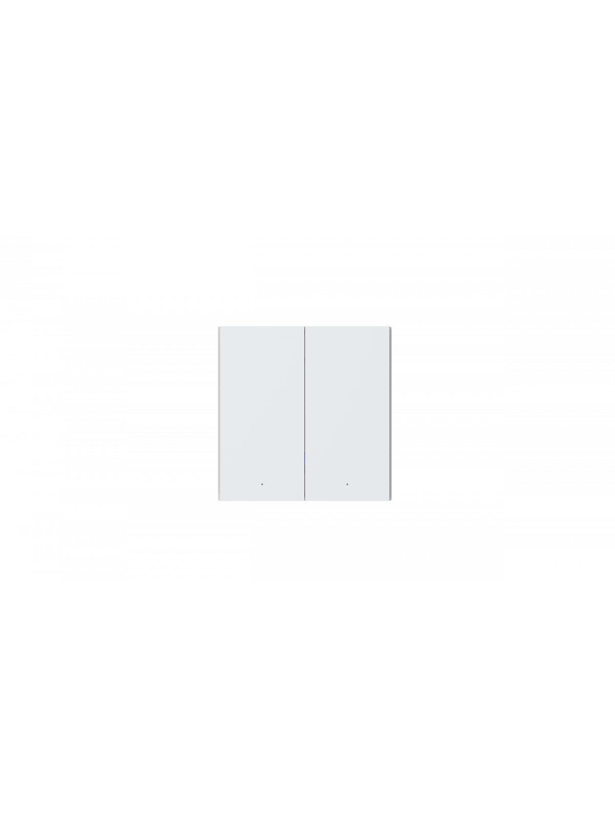 Xiaomi Aqara "Smart Wall Switch H1 - WS-EUK04" - Double interrupteur mural ZigBee avec mesure de consommation (avec neutre)