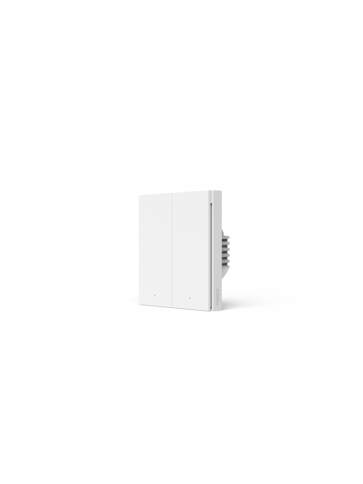 Xiaomi Aqara "Smart Wall Switch H1 - WS-EUK04" - Double interrupteur mural ZigBee avec mesure de consommation (avec neutre)