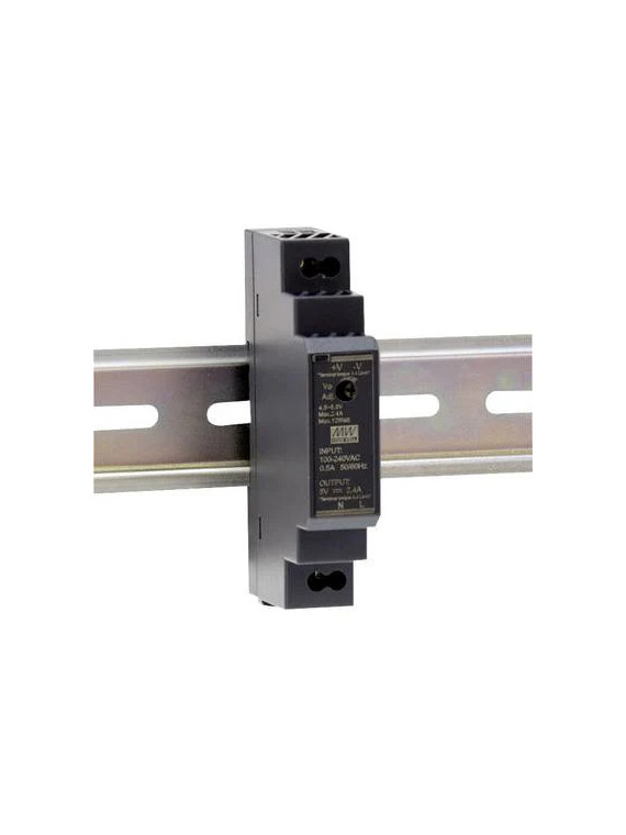 Alimentation rail DIN 24V 0,63A compatible Fibaro FGBS, GCE ECO-DEVICES, etc. - MeanWell HDR-15-24