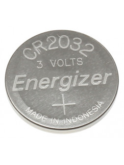 Pile lithium 3V CR2032 Energizer - Compatible alarme AJAX et modules domotiques (Chacon DiO, Nodon, etc.)