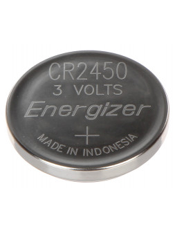 Pile lithium de remplacement CR2450 compatible avec Fibaro KeyFob, Aeotec ZW088, WallC-S etc.