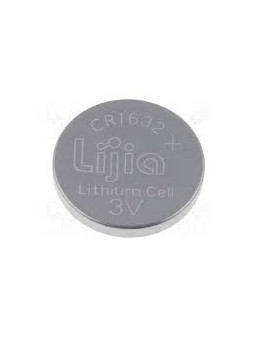 Pile lithium de remplacement CR1632 compatible avec les nouveaux mini émetteurs sans-fil Chacon DiO etc...