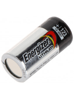 Energizer CR123A 1500mAh - Pile lithium 3V pour alarme AJAX et modules domotiques