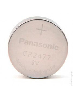 Pile lithium de remplacement CR2477 compatible avec Aeotec ZWA009 "aërQ", etc...