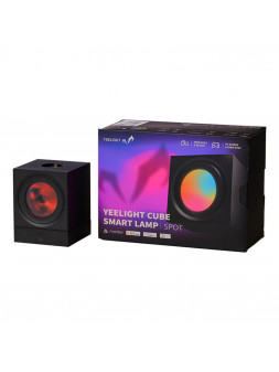 Yeelight "Cube+Base Smart Lamp" - Cube Lumineux Gaming avec Base Wi-Fi - Compatible Matter