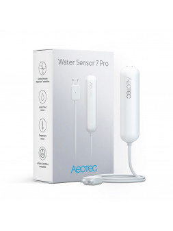 Aeotec ZWA018 "Water Sensor 7" - Détecteur d'inondation Z-Wave+ V2