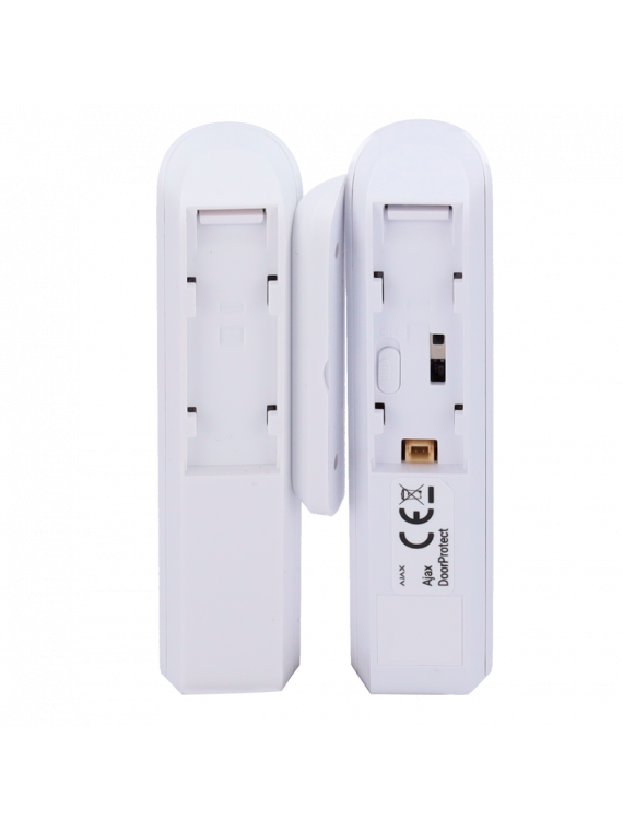 AJAX DoorProtect Plus - Détecteur de choc, vibration, inclinaison et ouverture pour porte ou fenêtre + entrée auxiliaire