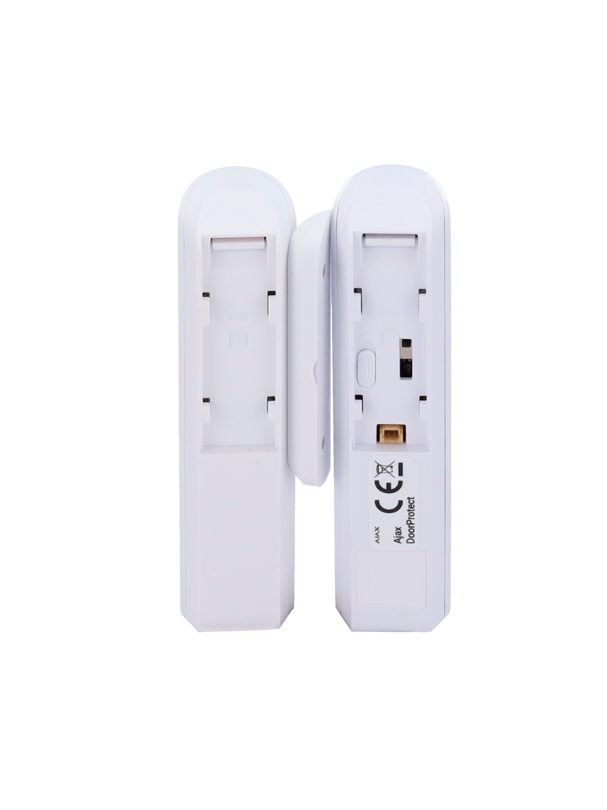 AJAX DoorProtect Plus - Détecteur de choc, vibration, inclinaison et ouverture pour porte ou fenêtre + entrée auxiliaire