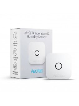 Aeotec ZWA039 "aërQ V2" - Sonde de température et d'humidité Z-Wave+ V2