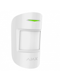 AJAX CombiProtect - Détecteur de bris de vitre et de mouvements PIR compatible animaux domestiques
