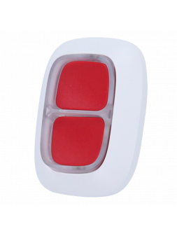 AJAX Double Button - Bouton panique ou télécommande de scénarios pour alarme sans fil AJAX