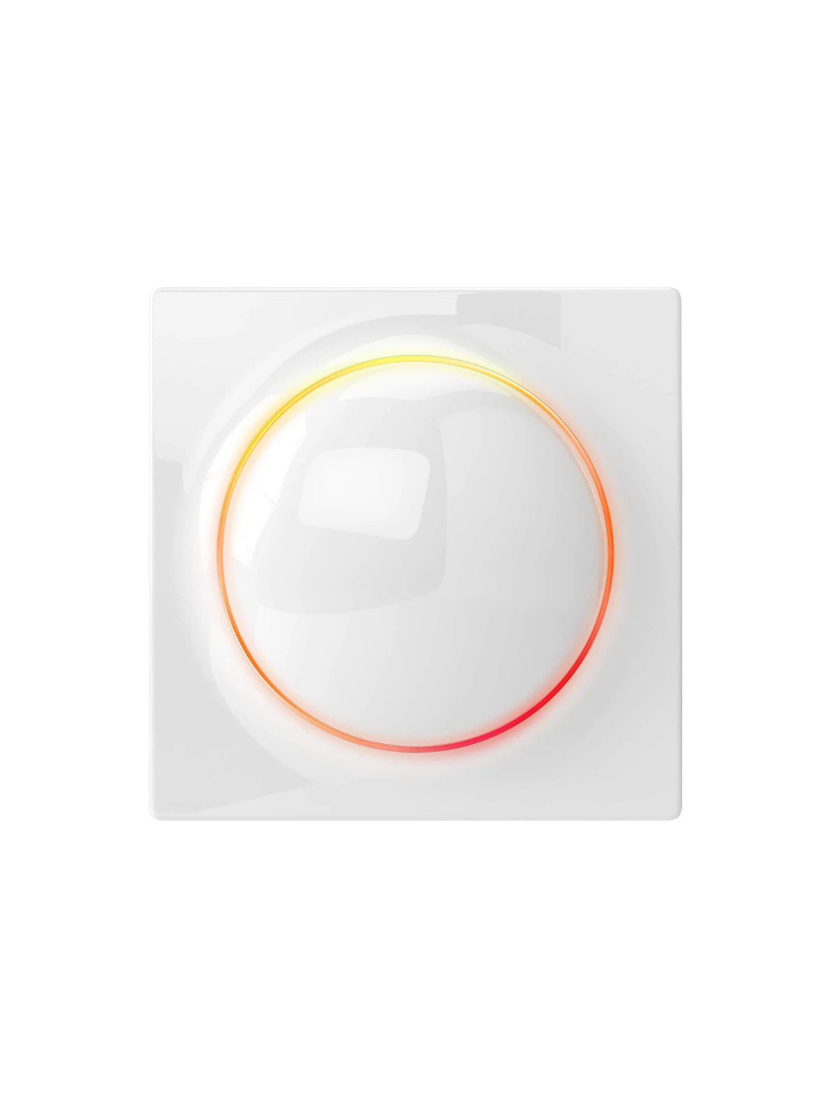 Fibaro Walli Double Switch FGWDSEU-221 - Interrupteur d'éclairage double relais ON/OFF Z-Wave+ avec mesure de la consommation