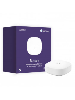 Aeotec SmartThings AEOBTNEU "Button" - Bouton pour contrôle de modules ou déclenchement de scène ZigBee