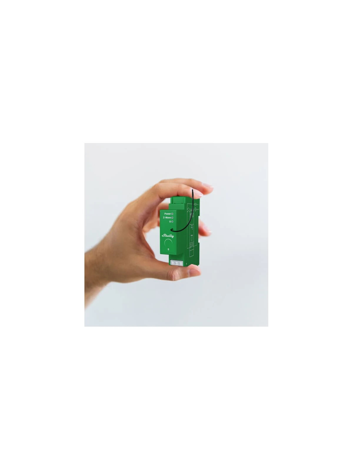 Qubino Shelly "Wave Pro Dimmer 1PM" - Module variateur 200W format DIN Z-Wave+ série 800