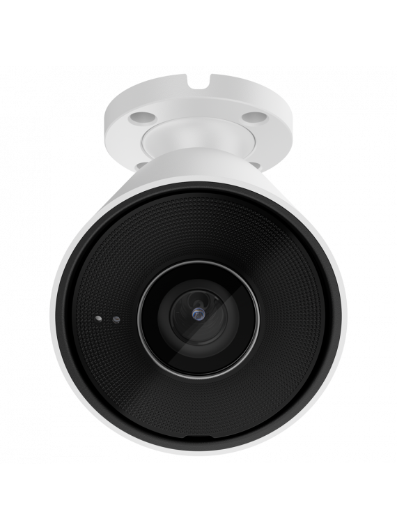 AJAX BulletCam - Caméra de surveillance IP extérieure filaire optimisé par l'IA, 5Mpx et lentille 2,8mm, compatible alarmes AJAX