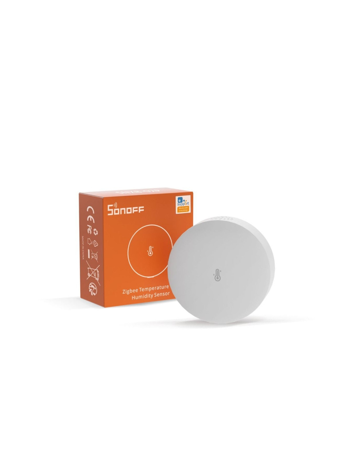 Sonoff SNZB-02P - Capteur de température et d'humidité ZigBee avec support
