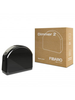 Fibaro FGD-212 "Dimmer 2" - Micromodule interrupteur/variateur de lumière sans neutre Z-Wave+ avec mesure de consommation