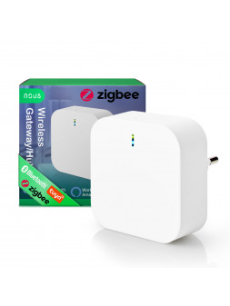 NOUS E1 - Passerelle/Box domotique ZigBee/Bluetooth/WiFi - Compatible Tuya Smart Life, Amazon Alexa et Google Assistant