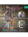 NOUS W7P - Caméra IP fixe extérieure WiFi 3MP, enregistrement sur carte SD - Compatible Tuya Smart Life NOUS W7P - Caméra IP fixe extérieure WiFi 3MP, enregistrement sur carte SD - Compatible Tuya Smart Life