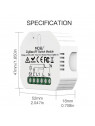 Moes "ZRM-104-MS" - Micromodule ZigBee ON/OFF à contact sec 10A - Compatible Tuya, Lidl Home, Jeedom etc...