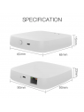 Moes "ZHUB-W-MS" - Passerelle (box) ZigBee 3 / WiFi pour Tuya Smart Life