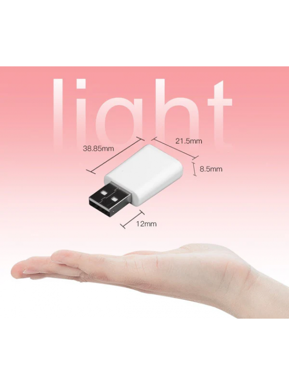 Moes "ZZJ-JM-MS" - Répéteur/Routeur ZigBee alimenté par USB, compatible Tuya Smart Life, Lidl Home, etc...