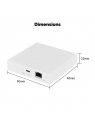 Moes "MZHUB-MS" - Passerelle (box) domotique Ethernet - ZigBee 3 pour Tuya Smart Life + Matter Over Thread