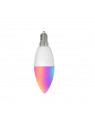Moes "ZB-TDC5-RCW-E14-MS" - Ampoule ZigBee E14 couleur RGBW + blanc chaud et froid - Compatible Tuya Smart Life Moes "ZB-TDC5-RCW-E14-MS" - Ampoule ZigBee E14 couleur RGBW + blanc chaud et froid - Compatible Tuya Smart Life