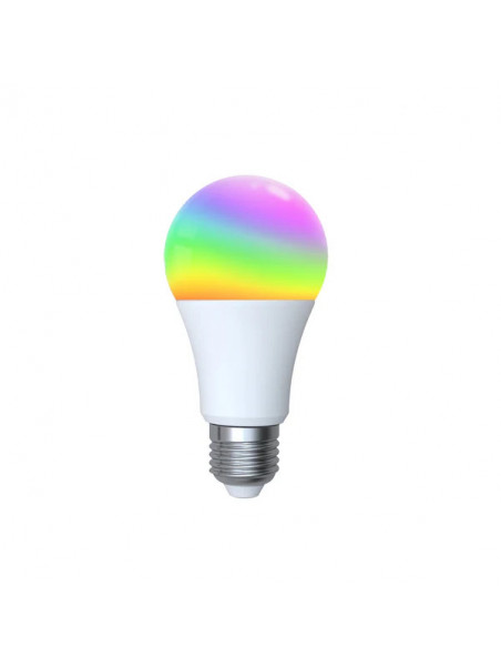 Moes "ZB-TDA9-RCW-E27-MS" - Ampoule ZigBee E27 couleur RGBW + blanc chaud et froid - Compatible Tuya Smart Life