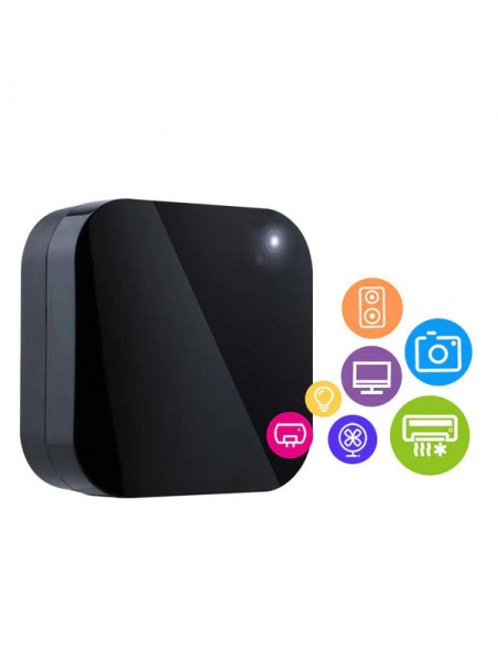 Moes "ZR-X-R11-A-MS" - Émetteur, Télécommande, Contrôleur universelle Infrarouge ZigBee - Compatible Tuya, Jeedom, HomeAssistant
