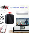 Moes "ZR-X-R11-A-MS" - Émetteur, Télécommande, Contrôleur universelle Infrarouge ZigBee - Compatible Tuya, Jeedom, HomeAssistant