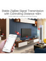 Moes "ZR-X-R11-A-MS" - Émetteur, Télécommande, Contrôleur universelle Infrarouge ZigBee - Compatible Tuya, Jeedom, HomeAssistant