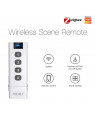 Moes "ZS-SR4-2169-MS" - Télécommande ZigBee 4 boutons (12 scénarios) - Compatible Tuya Smart Life