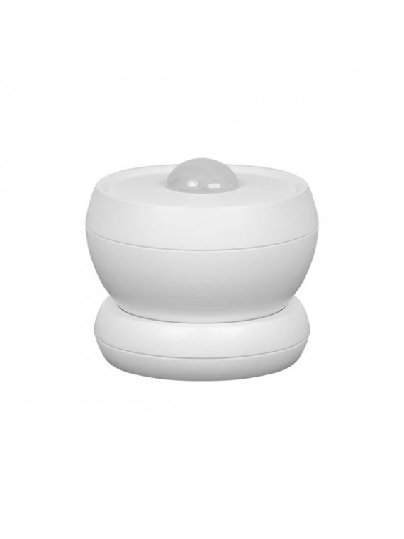 Moes "ZSS-S01-PIR-C-MS" - Détecteur de mouvement ZigBee avec base magnétique - Compatible Tuya Smart Life et Lidl Home