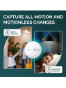 Moes "ZSS-LP-HP02-MS" - Détecteur de présence ZigBee (Technologie radar) - Compatible Tuya Smart Life Moes "ZSS-LP-HP02-MS" - Détecteur de présence ZigBee (Technologie radar) - Compatible Tuya Smart Life