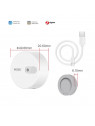 Moes "ZSS-LP-HP02-MS" - Détecteur de présence ZigBee (Technologie radar) - Compatible Tuya Smart Life Moes "ZSS-LP-HP02-MS" - Détecteur de présence ZigBee (Technologie radar) - Compatible Tuya Smart Life
