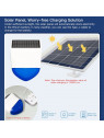 Moes "ZSS-LO-SLA02-EN" - Sirène extérieure ZigBee (Avec batterie et panneau solaire) - Compatible Tuya Smart Life Moes "ZSS-LO-SLA02-EN" - Sirène extérieure ZigBee (Avec batterie et panneau solaire) - Compatible Tuya Smart Life