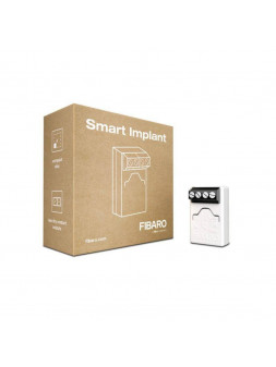 Fibaro FGBS-222 "Smart Implant" - Adaptateur universel Z-Wave+ 2 sorties contact sec + 2 entrées multifonctions
