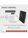 Moes "ZHT-006-GC-XX-MS" - Thermostat tactile contact sec ZigBee pour chaudière - Compatible Tuya Smart Life, Lidl Home Moes "ZHT-006-GC-XX-MS" - Thermostat tactile contact sec ZigBee pour chaudière - Compatible Tuya Smart Life, Lidl Home