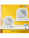 Moes "ZSS-KB-TH-LX-C-MS" - Capteur ZigBee de température et d'humidité avec écran -Compatible Tuya Smart Life, Lidl Home, Jeedom Moes "ZSS-KB-TH-LX-C-MS" - Capteur ZigBee de température et d'humidité avec écran -Compatible Tuya Smart Life, Lidl Home, Jeedom
