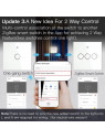 Moes "ZS-EU3-XX-MS" - Interrupteur 3 sorties ZigBee pour éclairage à câblage avec ou sans neutre - Compatible Tuya Smart Life Moes "ZS-EU3-XX-MS" - Interrupteur 3 sorties ZigBee pour éclairage à câblage avec ou sans neutre - Compatible Tuya Smart Life