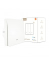 Moes "ZS-B-EU1-WH-MS" - Interrupteur 1 sortie ZigBee pour éclairage à câblage avec ou sans neutre - Compatible Tuya Smart Life