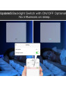 Moes "ZS-B-EU1-WH-MS" - Interrupteur 1 sortie ZigBee pour éclairage à câblage avec ou sans neutre - Compatible Tuya Smart Life