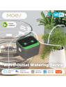 Moes "WWP-GDT102W-MS" - Arroseur automatique pour plantes intérieures WiFi - Compatible Tuya Smart Life, Alexa et Google Home