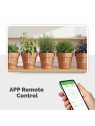 Moes "WWP-GDT102W-MS" - Arroseur automatique pour plantes intérieures WiFi - Compatible Tuya Smart Life, Alexa et Google Home