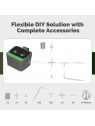 Moes "WWP-GDT102W-MS" - Arroseur automatique pour plantes intérieures WiFi - Compatible Tuya Smart Life, Alexa et Google Home