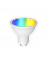 Moes "WB-TD5-RWW-GU10-220-MS" - Ampoule WiFi GU10 couleur RGBW + blanc chaud - Compatible Tuya Smart Life, Alex