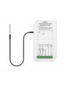 Moes "WM-103-MS" - Module WiFi contacteur deux relais + sondes filaires de température et d'humidité - Compatible Tuya
