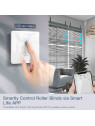 Moes "WS-V-EUC-3D-XX-MS" - Interrupteur WiFi tactile pour volet roulant - Compatible Tuya Smart Life, Google Home et Alexa
